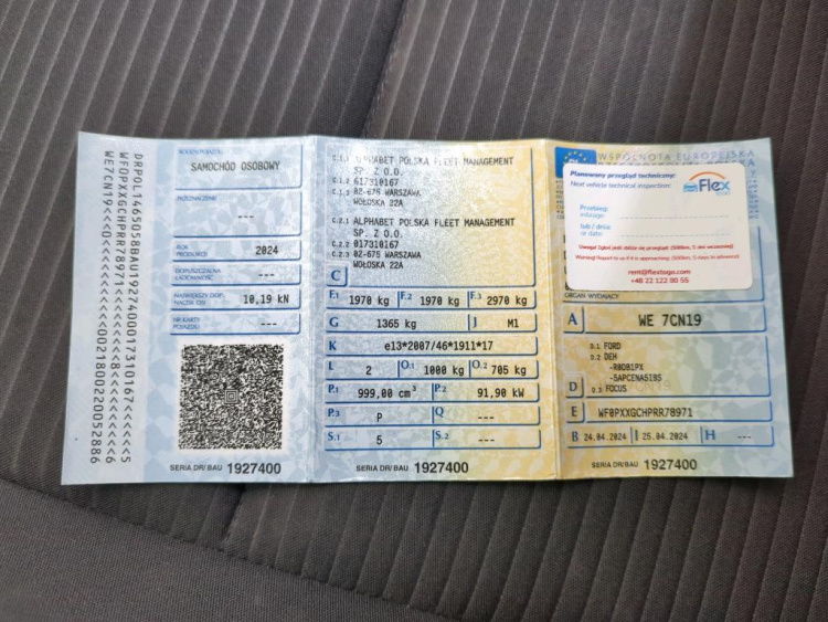 FORD Focus Petrol 2024