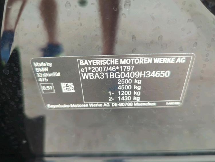BMW X3 Hybrid Diesel 2021