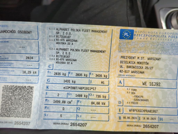 FORD Focus Diesel 2024