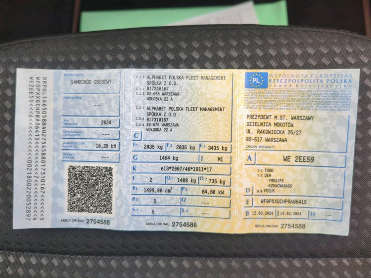 FORD Focus Diesel 2024