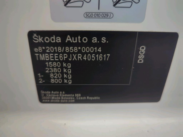SKODA Fabia LPG 2024