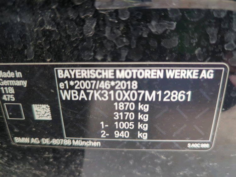 BMW SERIA 1 Petrol 2023