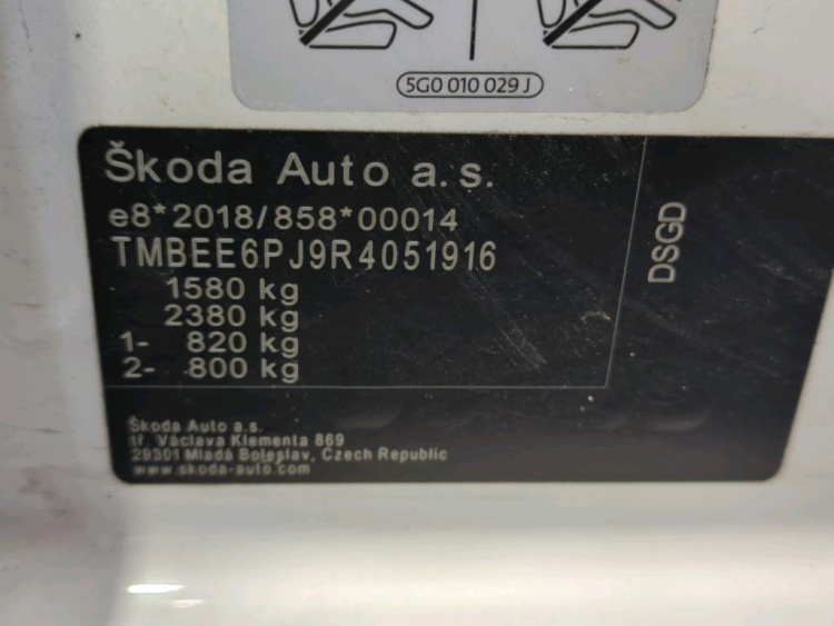 SKODA FABIA 1,0 LPG 2024