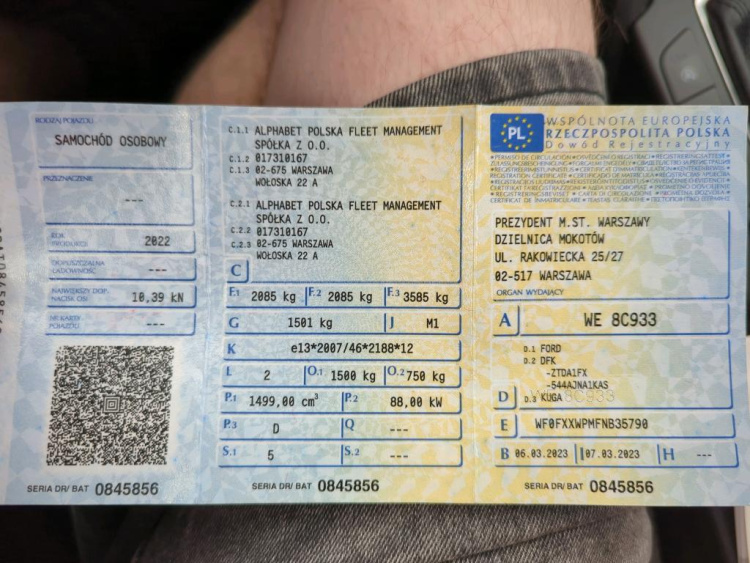 FORD Kuga Diesel 2022
